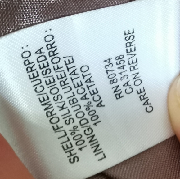 BcbgMaxazria Runway taupe silk dress size 2 - Picture 5 of 5